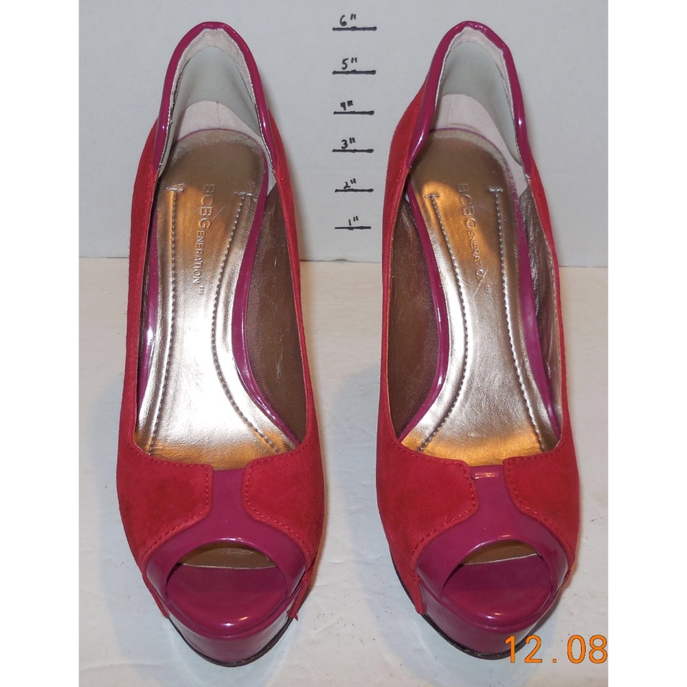 BCBgeneration red party heels 6.5